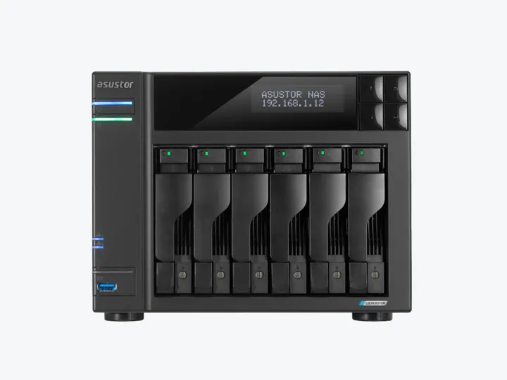 ASUSTOR AS6706T v2 network attached storage system