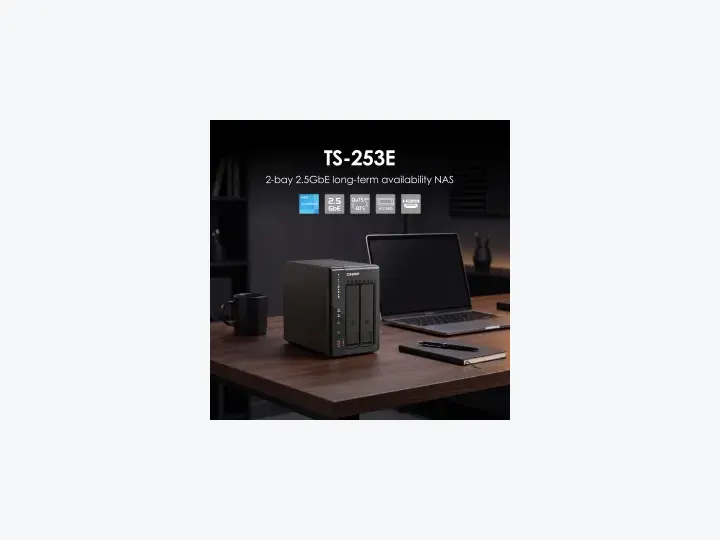 QNAP TS-253E-8G network attached storage system