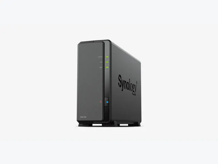 Synology DS124 network attached storage system