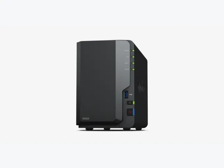 Synology DS223 network attached storage system