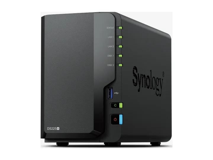 Synology DS225+ network attached storage system